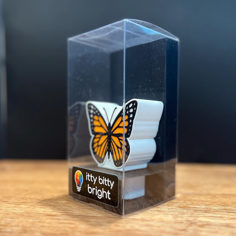 IttyBittyBright Monarch Butterfly Night Light - Thumbnail 4