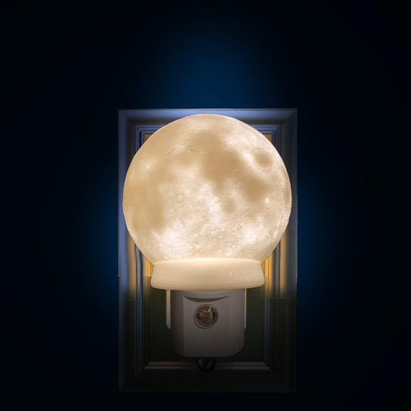 Full Moon Night Light (Plug-in, LED)