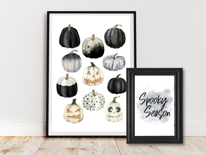 Halloween Wall Art Mega Bundle Set of 20, Halloween Gallery Wall ...