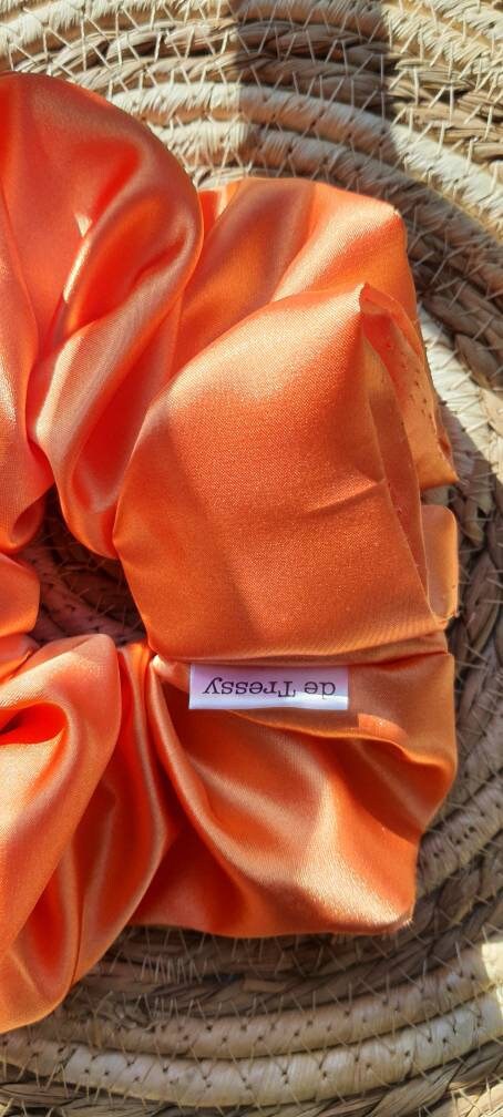 Chouchou XL in Pumpkin Satin - Etsy