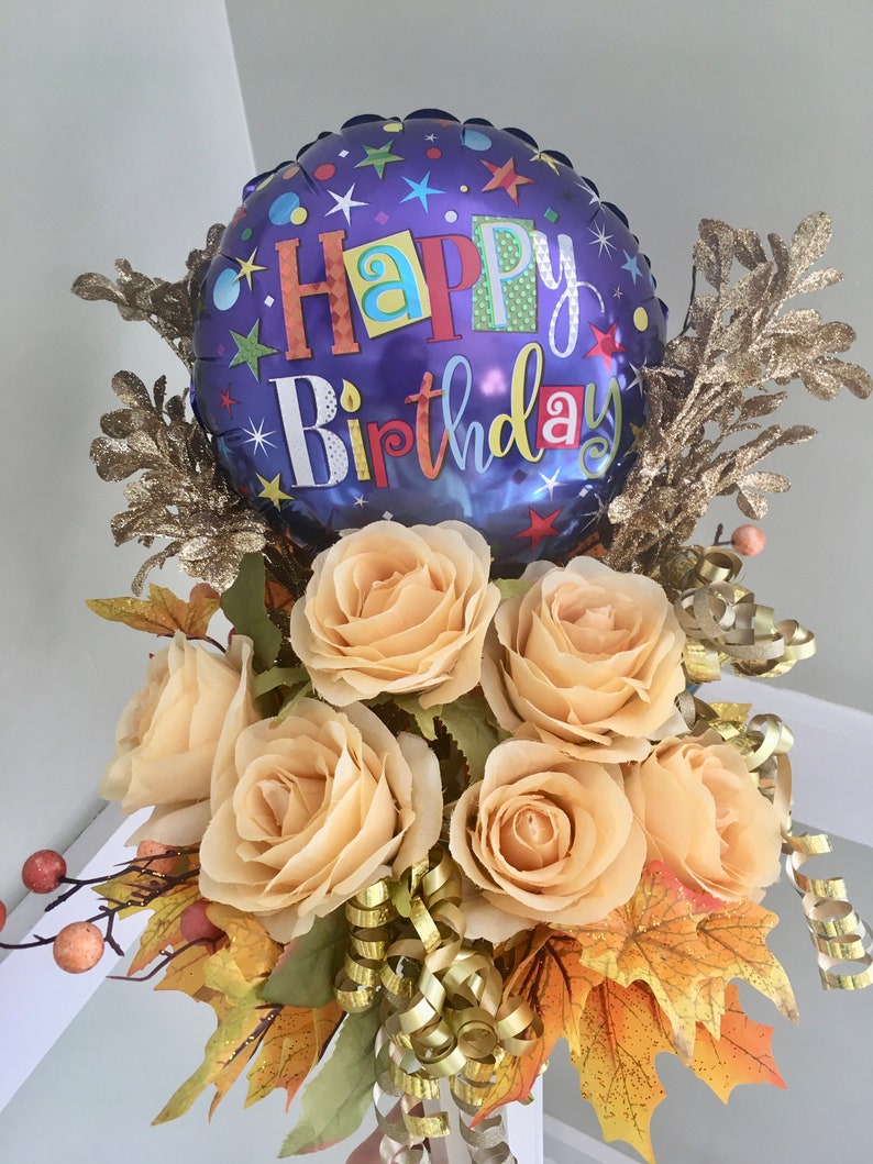 Custom Cemetery flowers for birthday cemetery decorations for Etsy