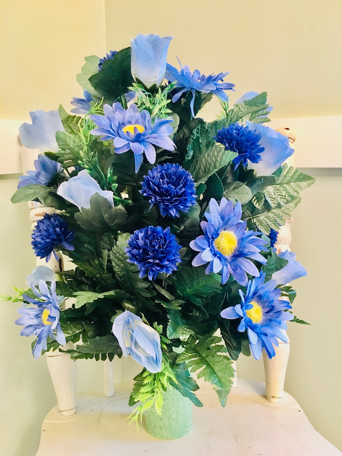 Cemetery Flowers Cemetery Flower Vase Cemetery Decoration Etsy