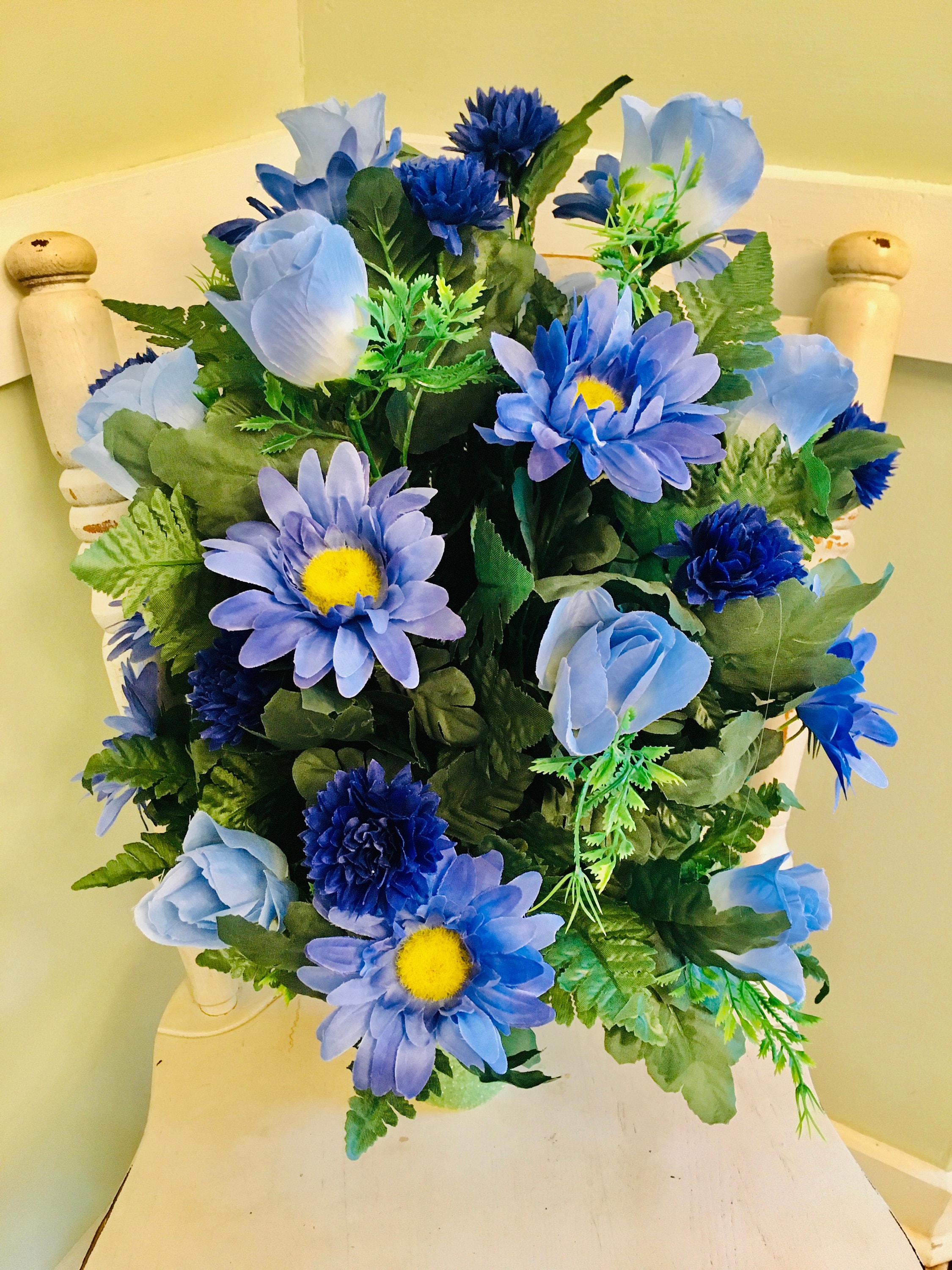 Cemetery Flowers Cemetery Flower Vase Cemetery Decoration Etsy