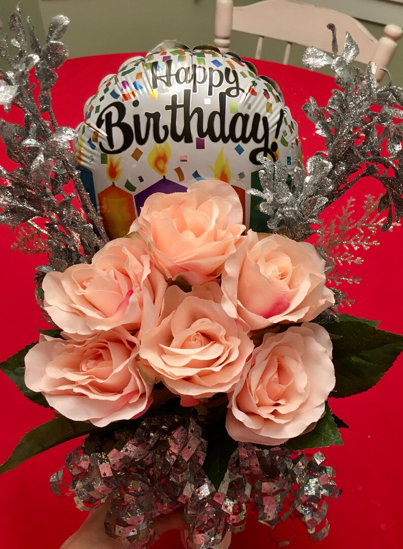 Custom Cemetery flowers for birthday cemetery decorations for Etsy