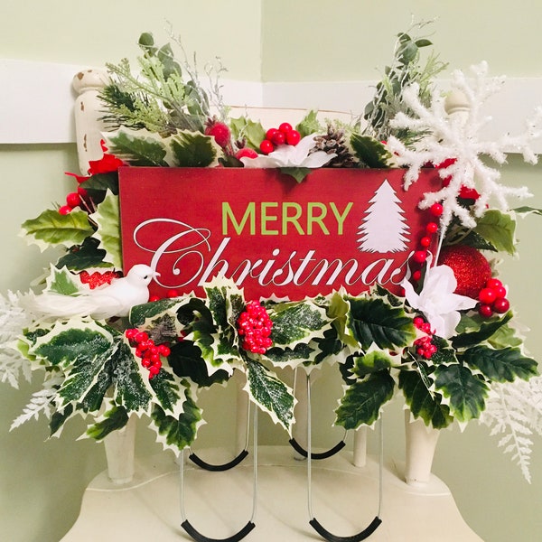 Christmas Cemetery Saddle Etsy