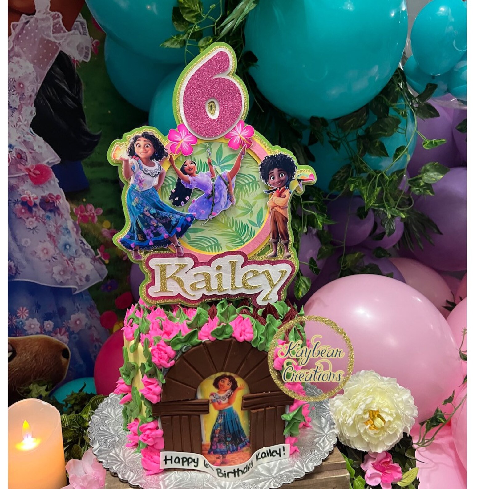 Encanto Cake Topper/ Maribel Cake Topper/ Isabela Cake Topper