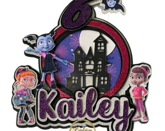 Vampirina cake topper/ vampirina party/ vampirina party decor/ vampirina birthday