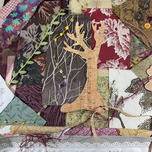 Slow Stitch Kit For Love of Trees