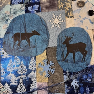 Slow Stitch Kit Night Visitors