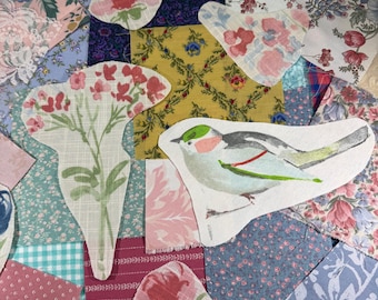 Slow Stitch Kit Spring Bouquet