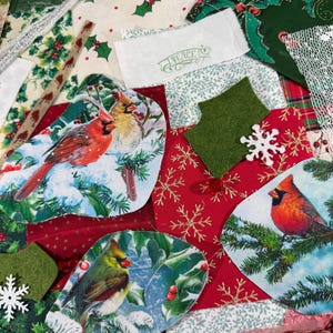 Slow Stitch Kit Winter Bird
