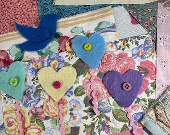 Slow Stitch Kit Garden of the Heart