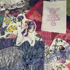Fairy Dance Slow Stitch Kit and Snippet Roll