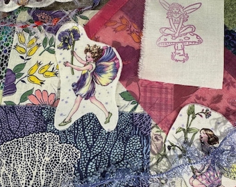 Fairy Dance Slow Stitch Kit and Snippet Roll