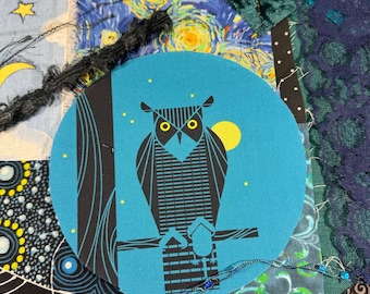 Slow Stitch Kit Night Owl