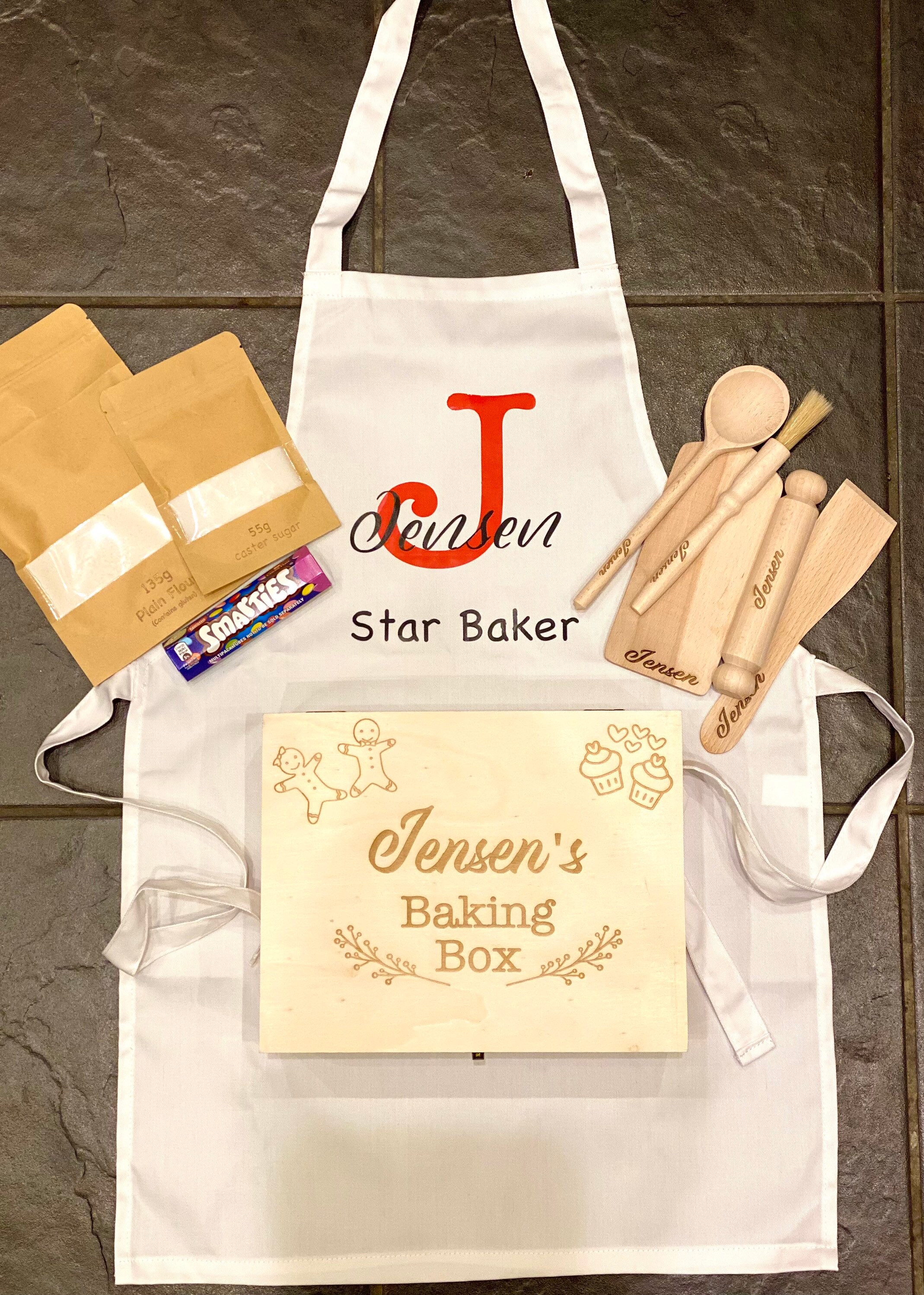 Personalised Baking Box / Kit for Children Children's Etsy UK