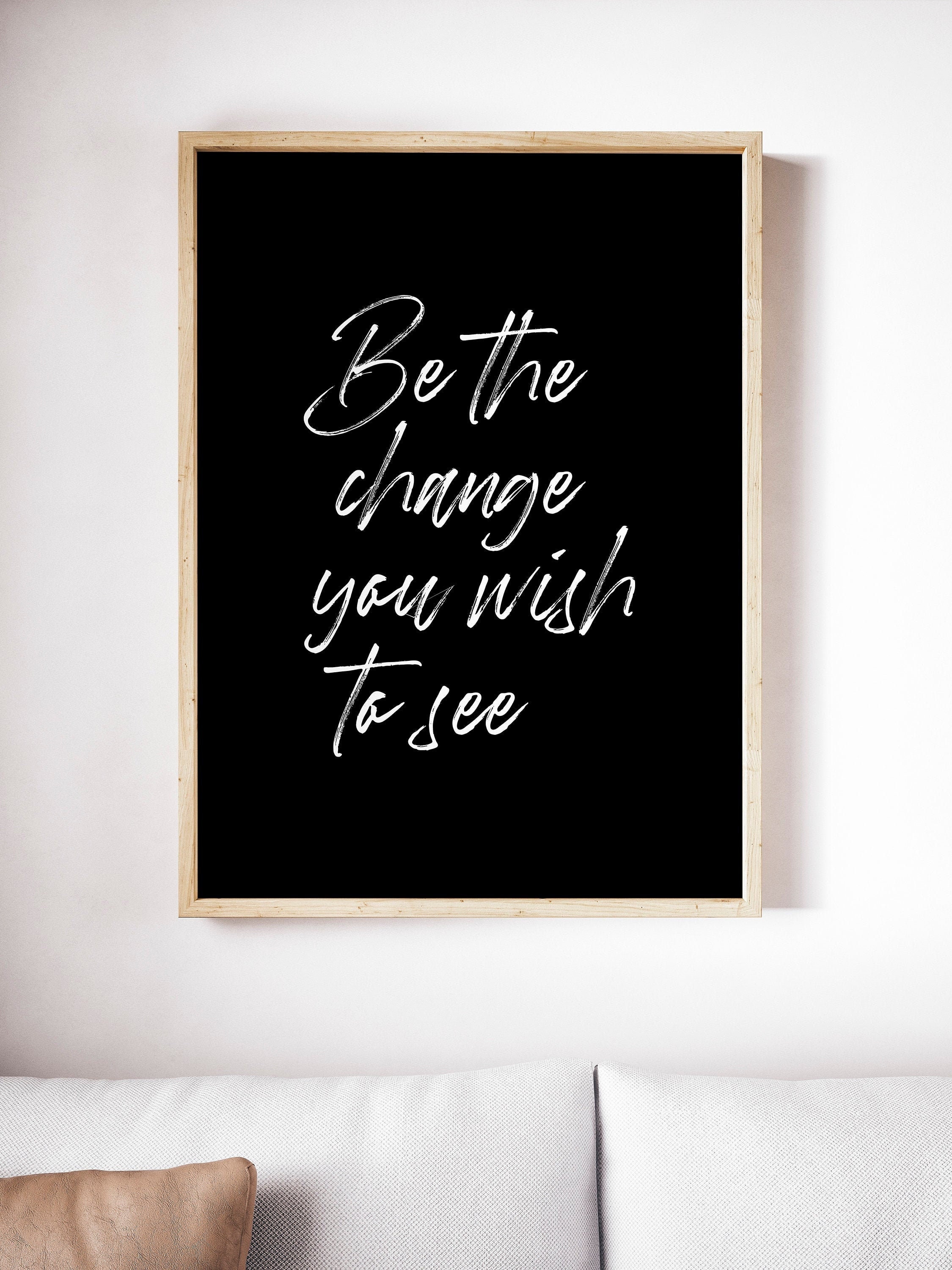 Printable Modern Inspirational Wall Art - Etsy
