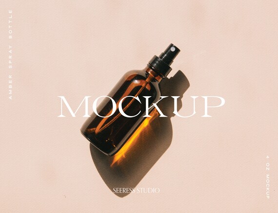 Download Amber Bottle Mockup Branding Mockup Product Mockup Cosmetic Etsy