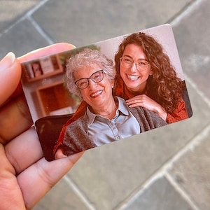 Personalised Gift, Remembrance Photo Wallet Card, Keepsake Gifts, Anniversary Gifts, Gift For him, Gift for her