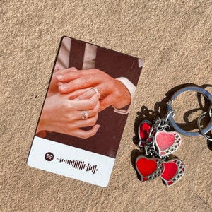 Personalised Photo Card For Birthday Anniversary, Valentine Day Gift For Her, Gift for him, Wedding Engagement gift for couple, Couple Gifts