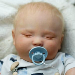 Reborn baby realborn Joseph asleep. 27 inches reborn baby boy with belly plate. High end quality reborn baby . Joseph Asleep. Ship from US