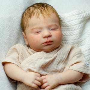 Reborn Doll Realborn Canon – newborn size reborn baby - Handmade Lifelike reborn doll - Baby Boy by Professional Reborn Artist