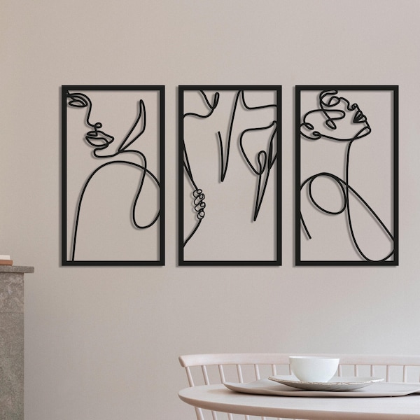 Single Women Wall Art Etsy