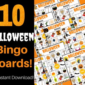 Halloween Bingo for Kids. Halloween Bingo Cards. Halloween Bingo Game. Halloween Activity Sheets. Halloween Activities for Kids. Printable