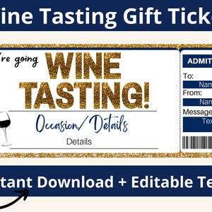 Wine Tasting Gifts. Wine Tasting Invitation. Wine Tasting Ticket. Wine Tasting Template. Wine Tasting Card. Wine Tasting Girls Trip. Print