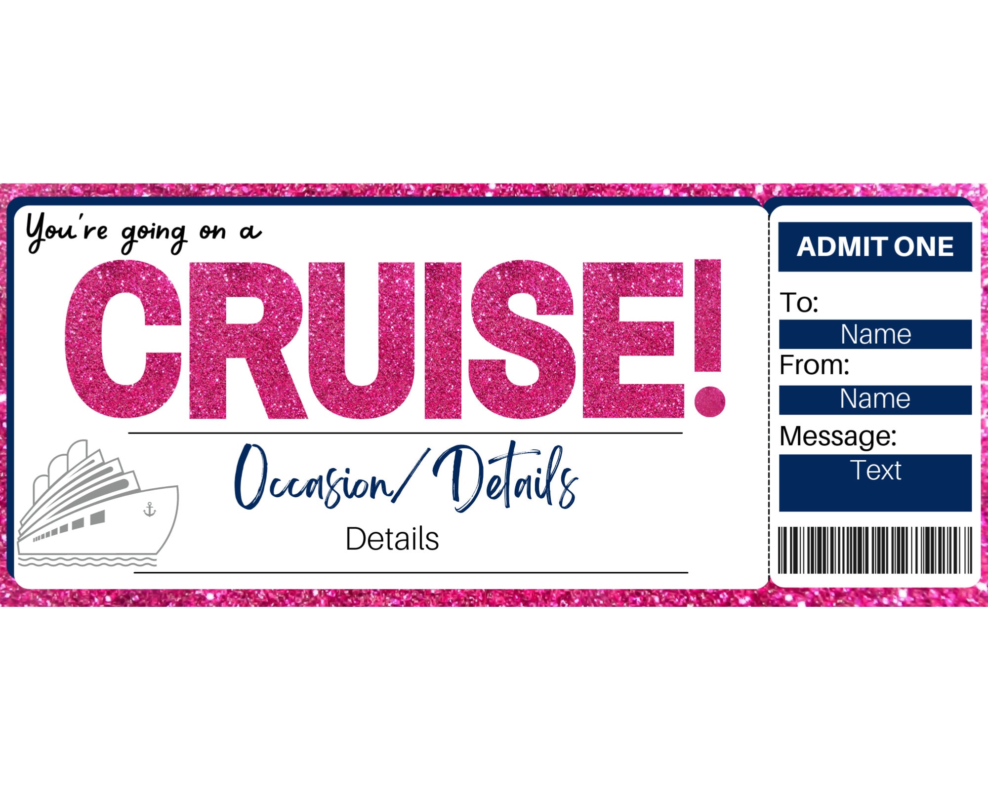 Cruise Ticket Template. Cruise Voucher. Cruise Boarding Pass. Cruise Ticket Surprise. Cruise Gifts. Cruise Girls Trip. Cruise Birthday. - Etsy cruise-ticket-template-cruise-voucher-cruise-boarding-pass-cruise-ticket-surprise-cruise-gifts-cruise-girls-trip-cruise-birthday-etsy