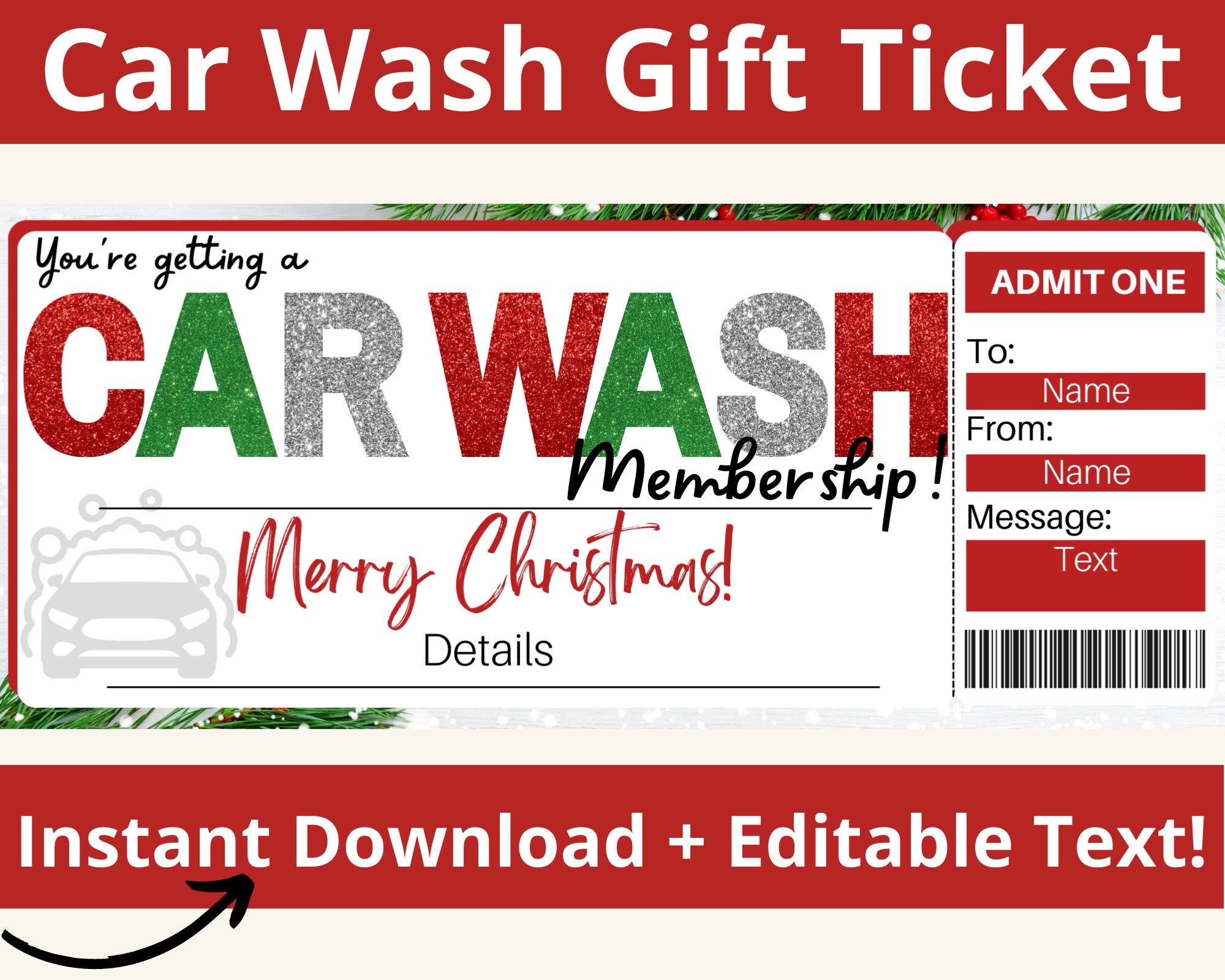 Car Wash Ticket Template. Car Wash Gift Tag. Car Wash Coupon. Car Wash Gift Card. Car Wash Membership Gift Certificate. Printable - Etsy car-wash-ticket-template-car-wash-gift-tag-car-wash-coupon-car-wash-gift-card-car-wash-membership-gift-certificate-printable-etsy