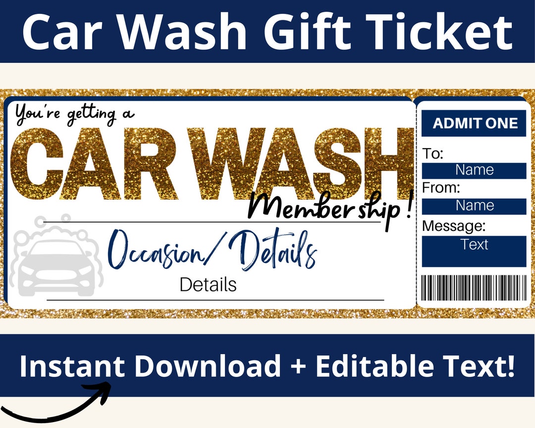 Car Wash Ticket Template. Car Wash Gift Tag. Car Wash Coupon. Car Wash Car Wash Ticket Template. Car Wash Gift Tag. Car Wash Coupon. Car Wash