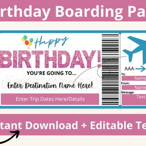 Modèle de carte d'embarquement. Modèle de billet d'embarquement. Carte d'embarquement surprise. Billet d'avion. Billet d'avion. Bon de voyage. Imprimable