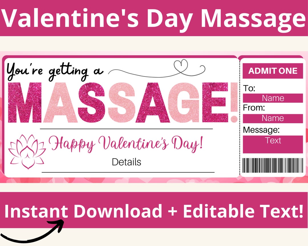 Birthday massage coupon - Etsy België, image size:1080x864