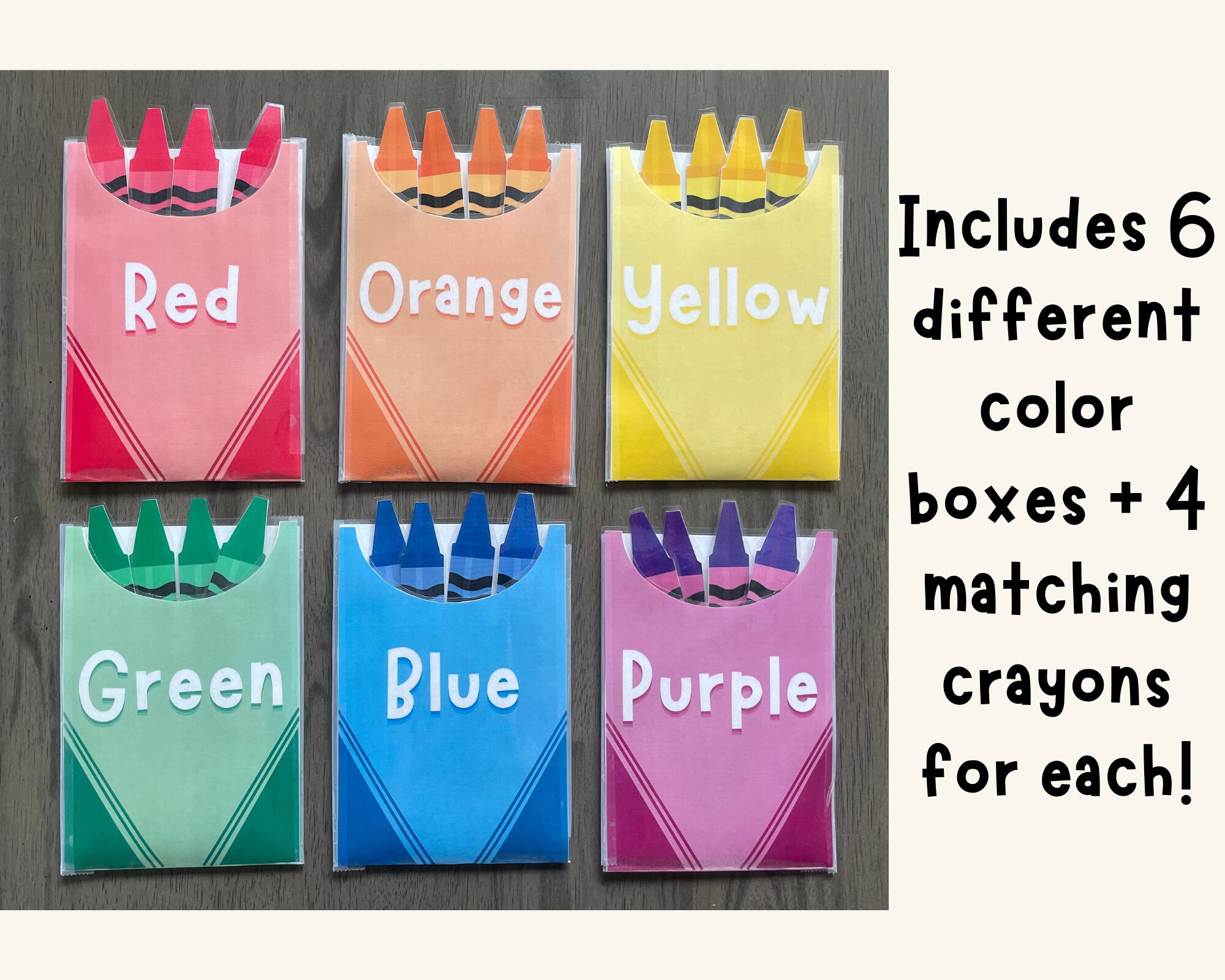 Color Sorting Printable, Color Matching Activity for Toddlers ...