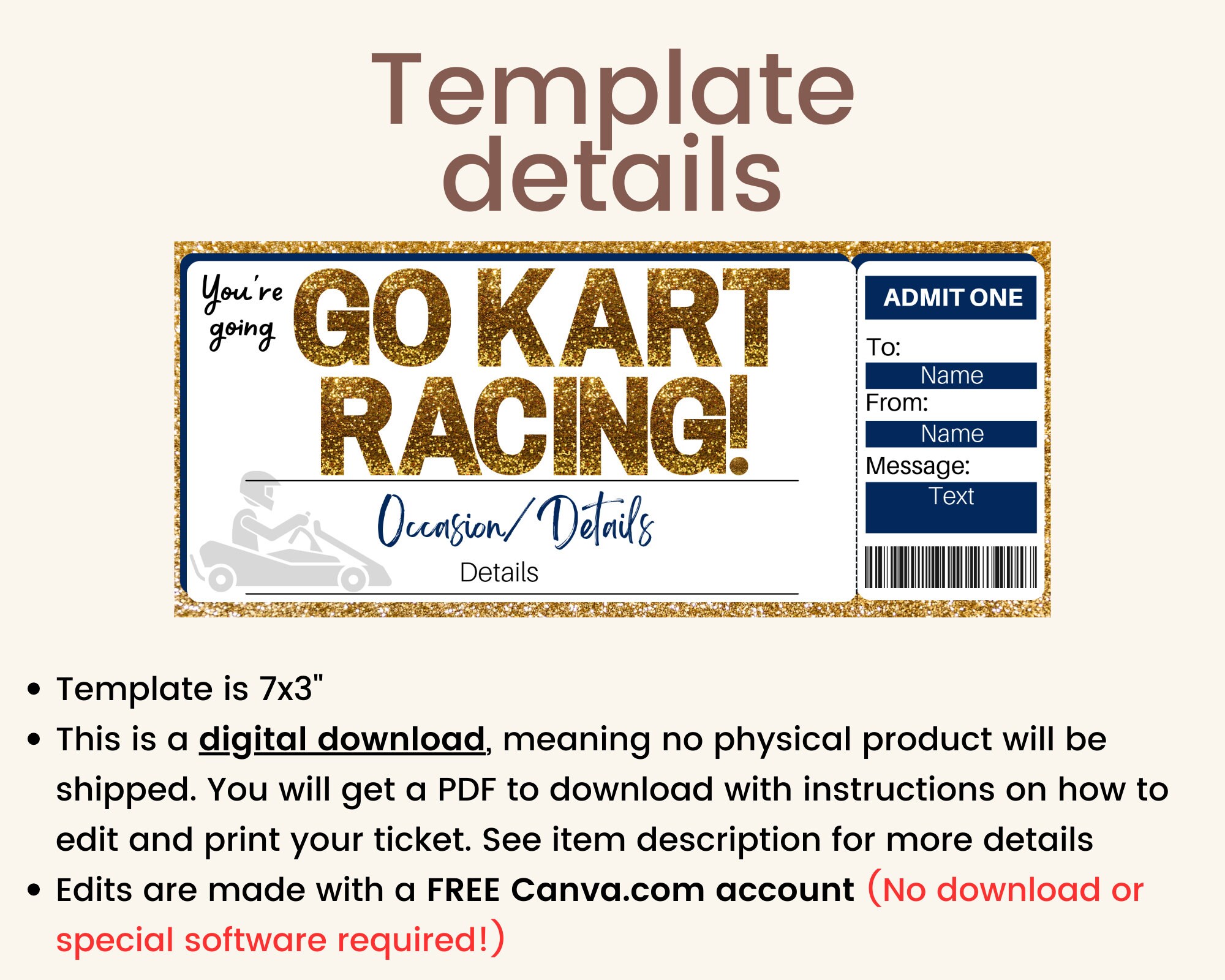 Persönliche Geschenkidee: Go-Kart-Spardose Mit Gravur – Weiß, Mit Deinem Namen Oder Spruch