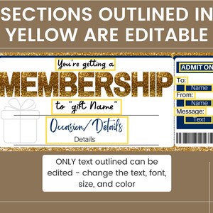 Membership Template. Membership Certificate. Membership Gift Card ...