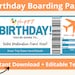 see more listings in the Boarding Pass Templates section