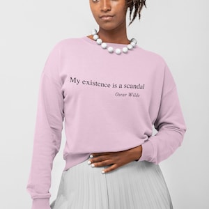 Scandal Existence Sweatshirt,Oversized Sweatshirt ,Crewneck Sweatshirt , Trendy Sweatshirt, Unisex Sweatshirt ,Streetwear Sweatshirt , Merch