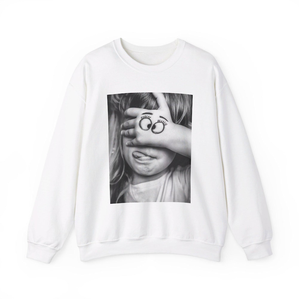 Peek A Boo Sweatshirt,Oversized Sweatshirt ,Crewneck Sweatshirt , Halloween Sweatshirt, Unisex Sweatshirt ,Streetwear Sweatshirt,Merch Designed By Shirttrendz