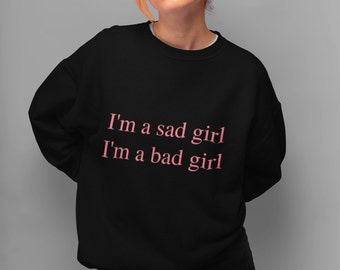 Bad Girl Sweatshirt - Etsy Hong Kong Bad Girl Sweatshirt - Etsy Hong Kong