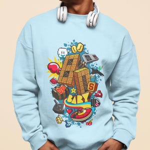 Vibe Crewneck Sweatshirt,Oversized Sweatshirt ,Crewneck Sweatshirt , Trendy Sweatshirt, Unisex Sweatshirt ,Streetwear Sweatshirt, Merch