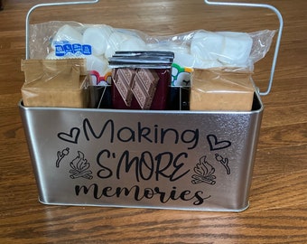 S’mores Caddy, s’mores station, s’mores box, smore kit, smore caddy, smore station