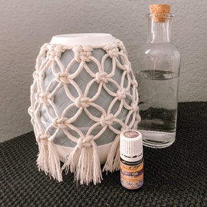 Macrame Diffuser Cover, Aroma Diffuser Cover, Young Living, Team Geschenke, Schlafsäle, Kinderzimmer