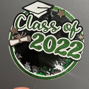 Topper de pastel de graduación