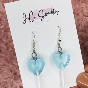 Heart Lollipop Earrings