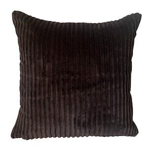 Corduroy Throw Pillow Cover, Brown Pillow Cover, Wide Wale, Soft Corduroy, Home Decor, Corduroy Accent Pillow, Double Sided Pillow Cover
