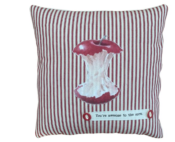 apple core pillow