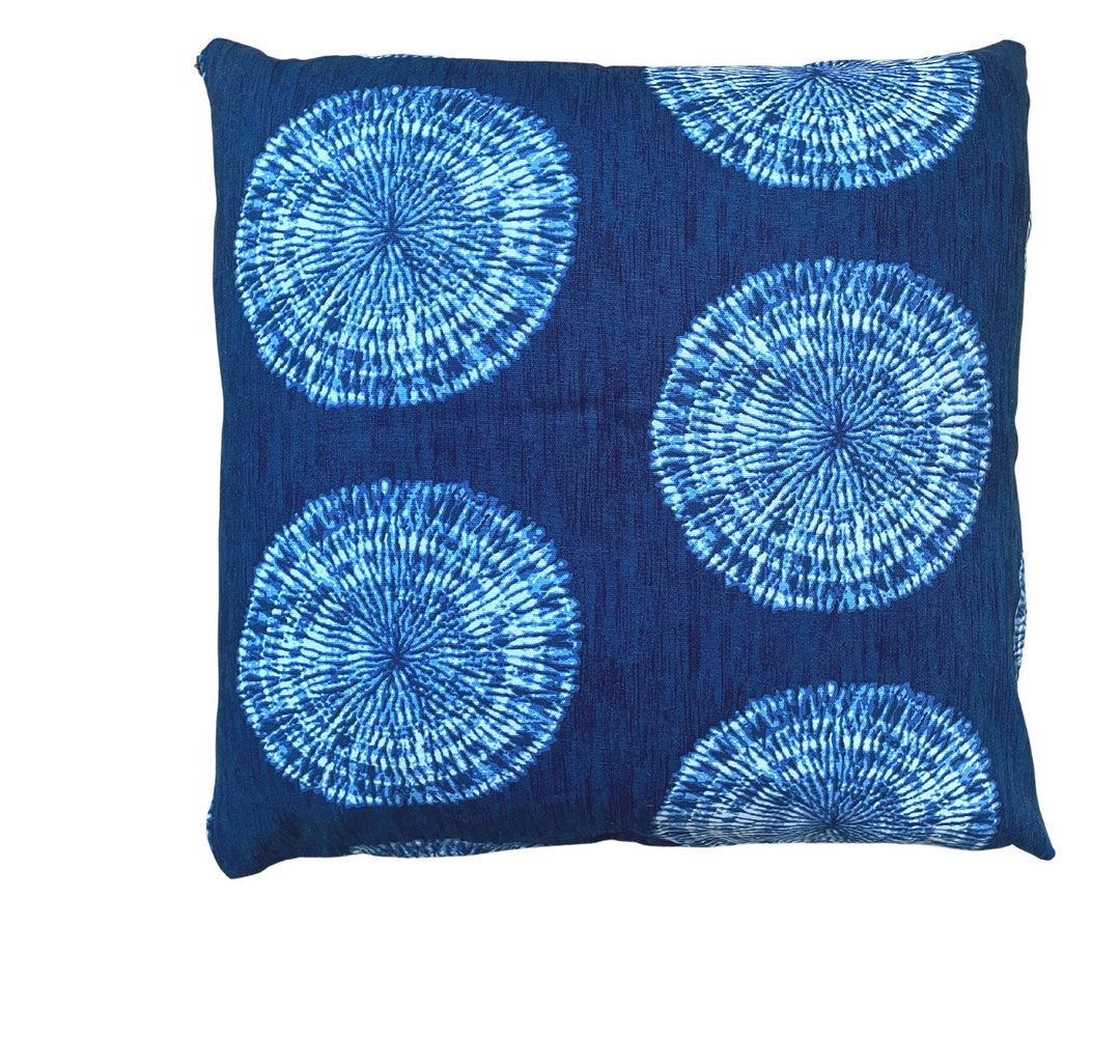 Batik Pillow Cover Shibori Pillow Cover Waverly Fabric Etsy