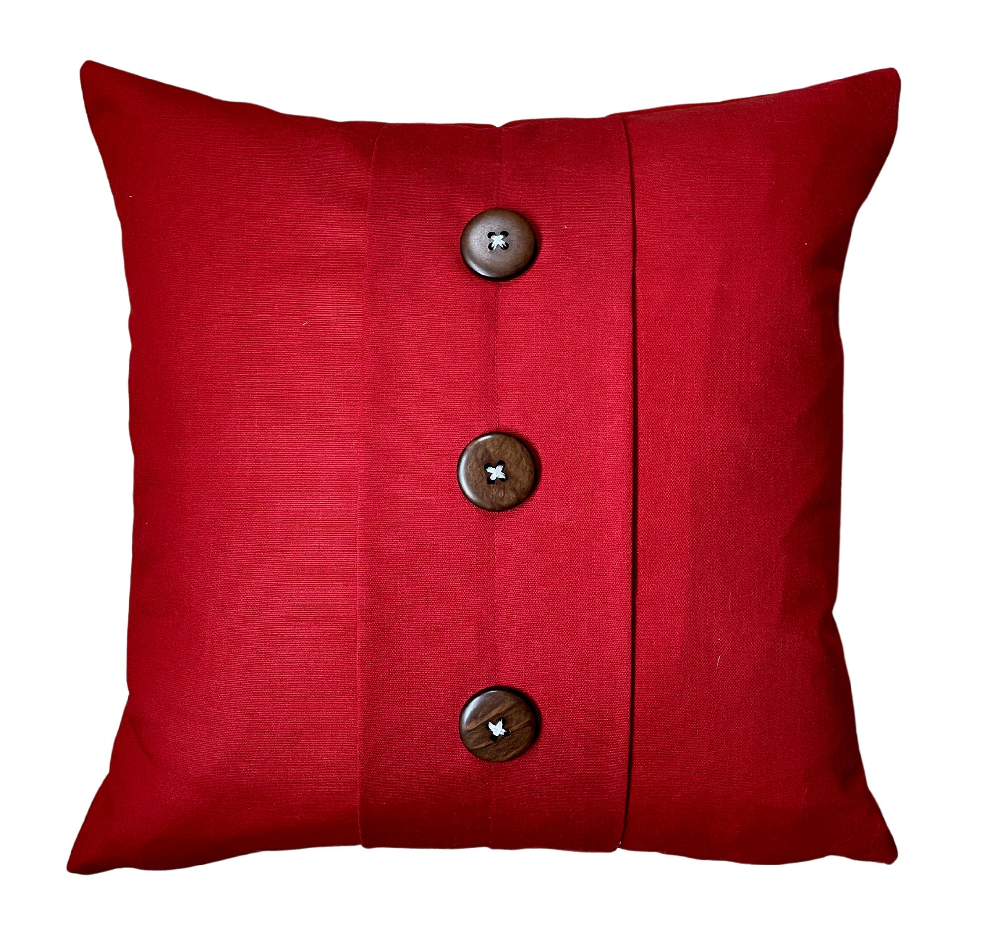 Throw pillows with large buttons hotsell